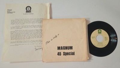MAGNUM BAND Sometimes You Win 7'' Single Vinyl 1983 Let It Rain OMEGA
