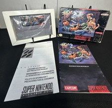 Capcom Final Fight 2 Super Nintendo SNES NTSC-U/C Manual Included CIB