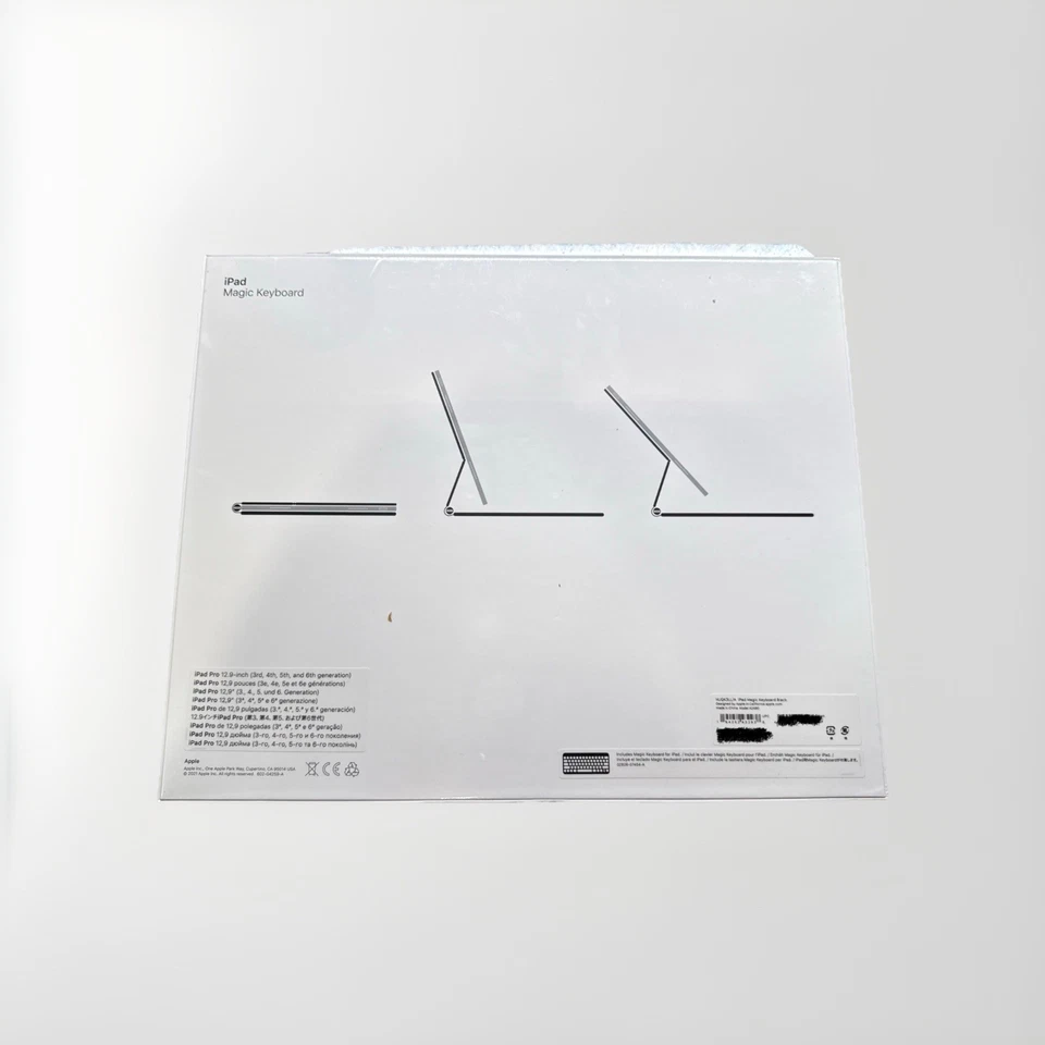 Apple Magic Keyboard MJQK3LL/A iPad Pro 12.9-Inch 3rd through 6th GenBlack A2480 - Image 3 of 3