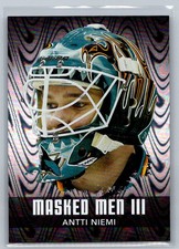 2010-11 ITG Between The Pipes #MM-04 Antti Niemi Masked Men III Silver