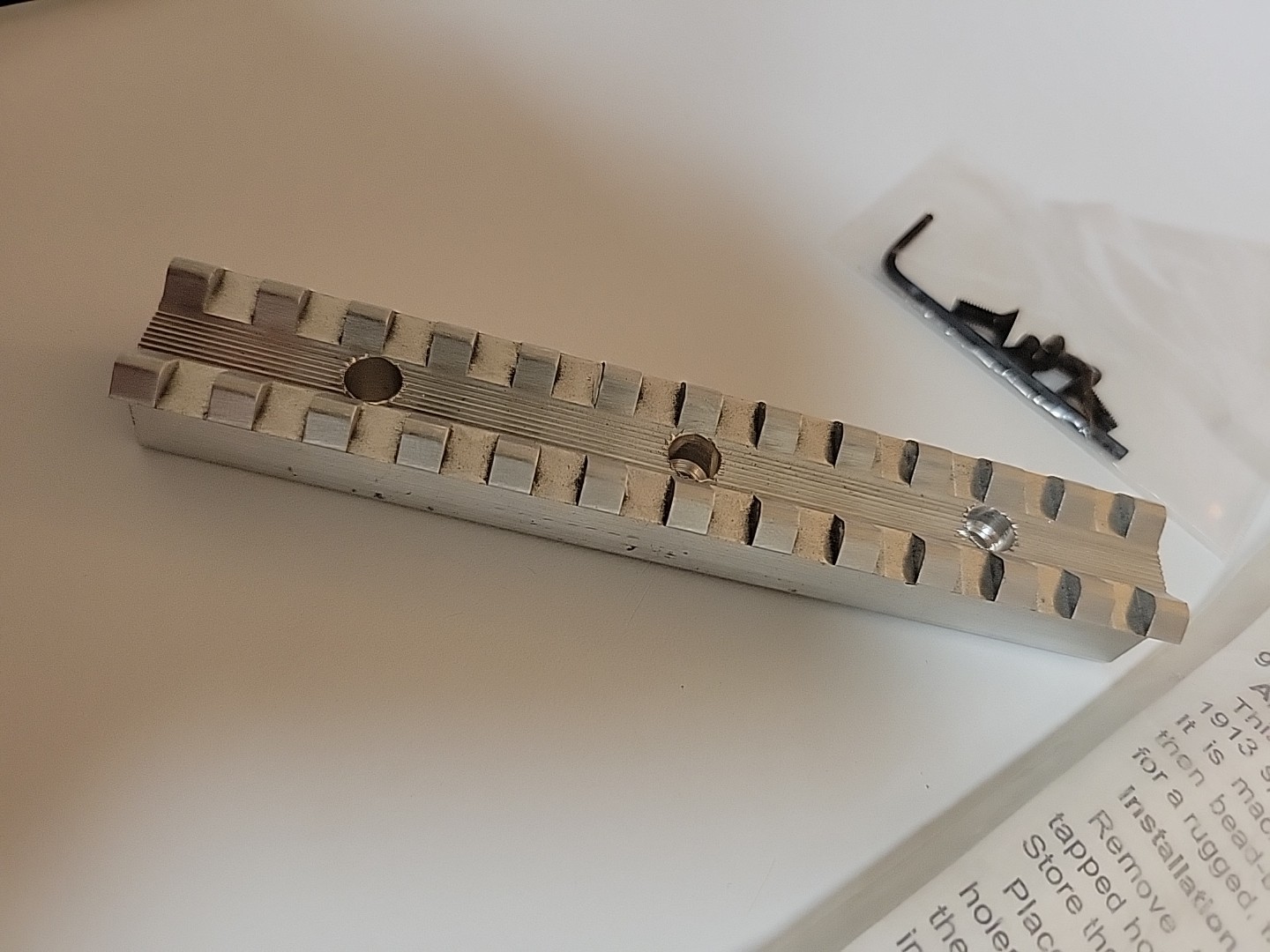 Mesa Tactical 6061-T6 Aluminum Shotgun Receiver Mount Picatinny Rail