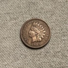 1908-S Indian Head Cent 1C, Very Fine VF ZM