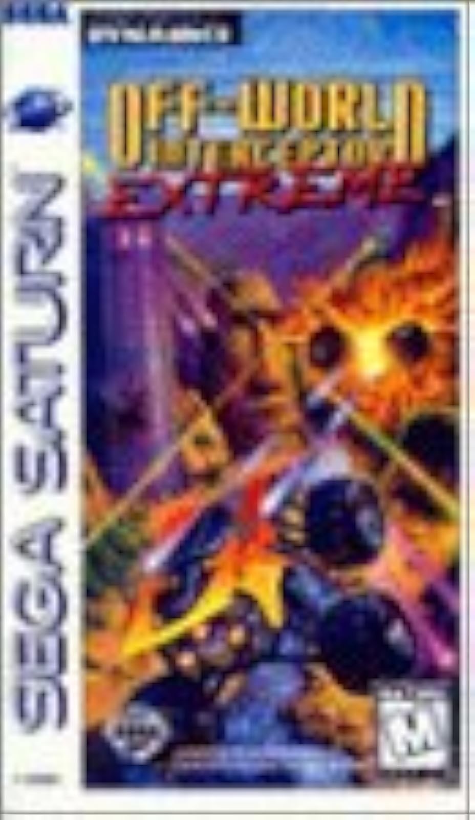 Off-World Interceptor Extreme For Sega Saturn Vintage 3E