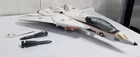 Y-4 VTG 1980'S LOT OF INCOMPLETE G.I. JOE VEHICLES-SKYSTRIKER XP-14F COMBAT JET!