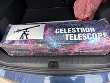 Celestron Telescope Firstscope 60EQ Refractor 21066, Original Box, Instructions