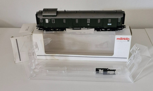 Märklin escala H0 41372 vagón de equipaje de tren rápido DB 107 575 Au, verde, embalaje original | Zustand: Gebraucht