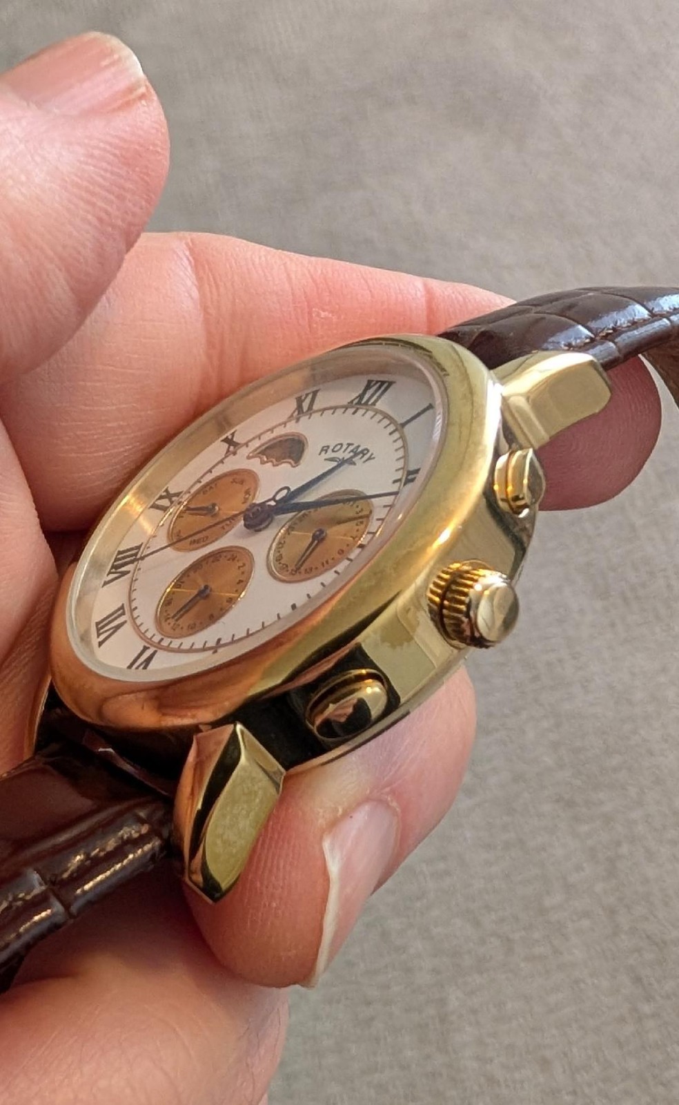 Rotary Automatic Moonphase/Date watch - image 5