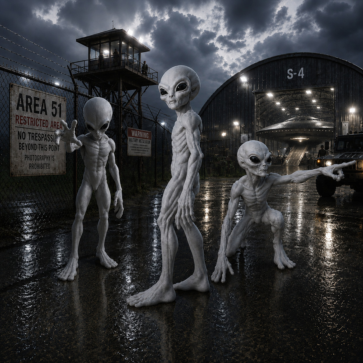 Life Size Alien Replicas THEM 1947