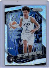 2025 Panini Prizm WNBA #53 Natisha Hiedeman Silver Prizms