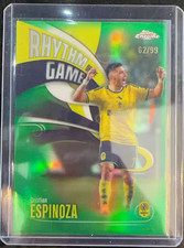 Cristian Espinoza Chrome 2026 Green Refractor /99