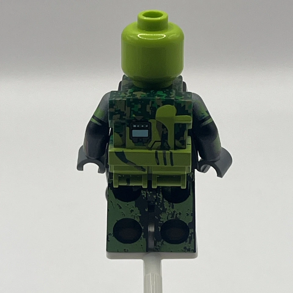 Custom Lego Brickluv Zombie Bad Batch Crosshair Impreso en Piezas Oficiales Lego Foto 3 de 4