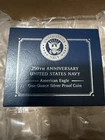 250th Anniversary United States Navy American Eagle One Ounce Silver Proof Coin