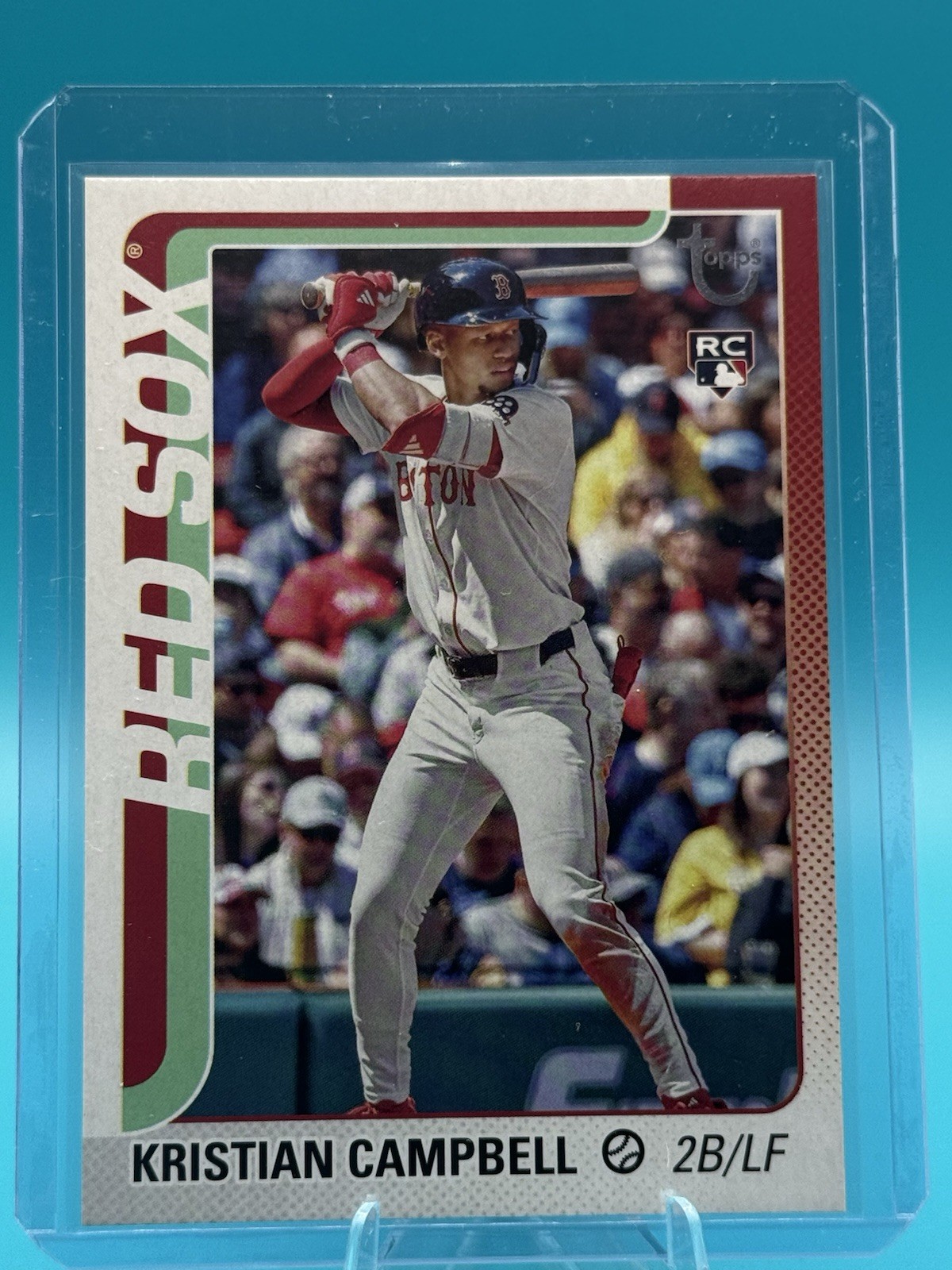 2025 Topps Update Series Kristian Campbell Rookie #US1 Vintage Stock /99 RC