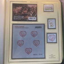 FRANCE- ANNEE 2012 Complète 97 Timbres NEUFS** du N° 4631 au 4710 LUXE MNH