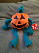 TY Retired 1998 Pumpkin With Tags