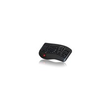 Adesso WKB-3500UB ADESSO 2.4GHZ TRU-FORM WIRELESS MEDIA ERGONOMIC TRACKBALL KEYB