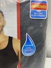Hanes Mens 6 Pack Ultimate Tagless Tanks Size L Black/Grey Breathable Cotton — photo 3