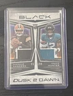 2025 Panini Black Dusk 2 Dawn Travis Hunter Shedeur Sanders Dual PATCH /199 🔥🔥