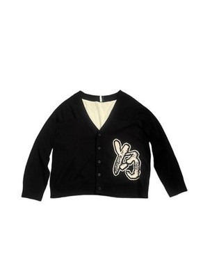 Adidas x Y-3 Logo Knit Cardigan Sweater - Size Large- Black | eBay