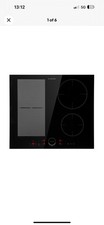 Induction Hob 60 cm 4 Ring Electric Induction Range Cooker Black Glass Ceramic