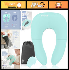 Folding Travel Potty Training Seat for Toddlers - Fits Round  Oval Toilets, Non