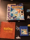 Pokemon Blue CIB Gameboy Early Print 100% Authentic