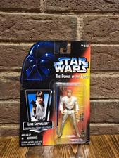STAR WARS LUKE SKYWALKER w/ GRAPPLING HOOK BLASTER & LIGHTSABER NEW SEALED 1995