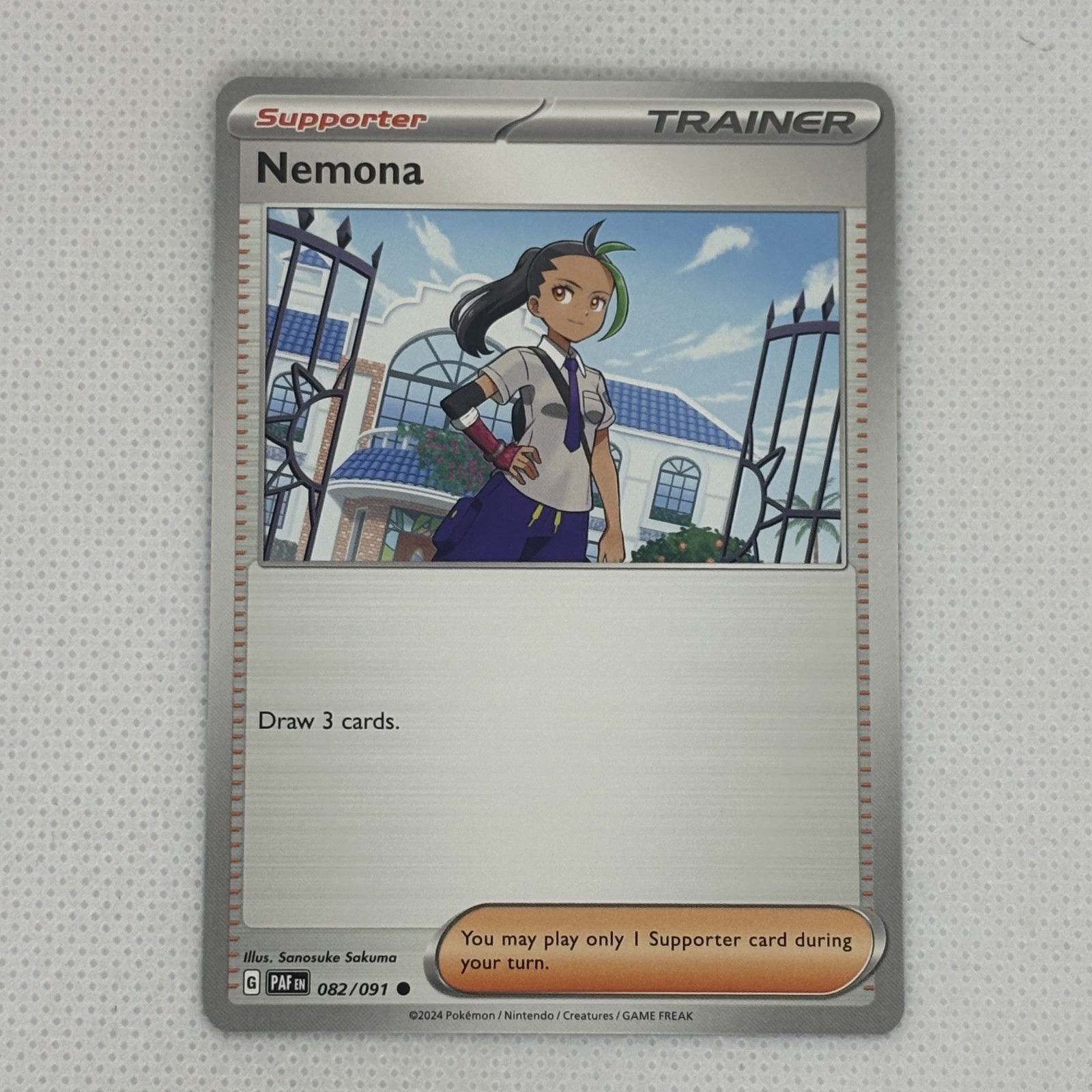 Pokemon TCG | Nemona 82/91 | Common Paldean Fates!
