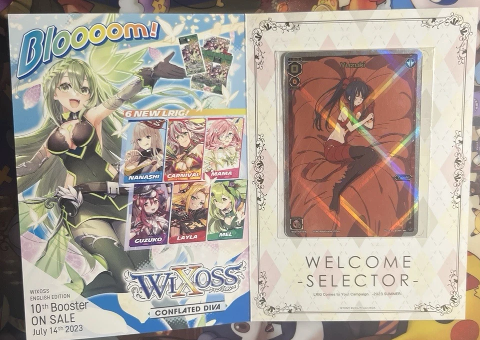 Tarjeta promocional Wixoss TCG Yuzuki (Rurikuru) - WXDi-P197 [ES] Foil Sleeping Foto 2 de 4