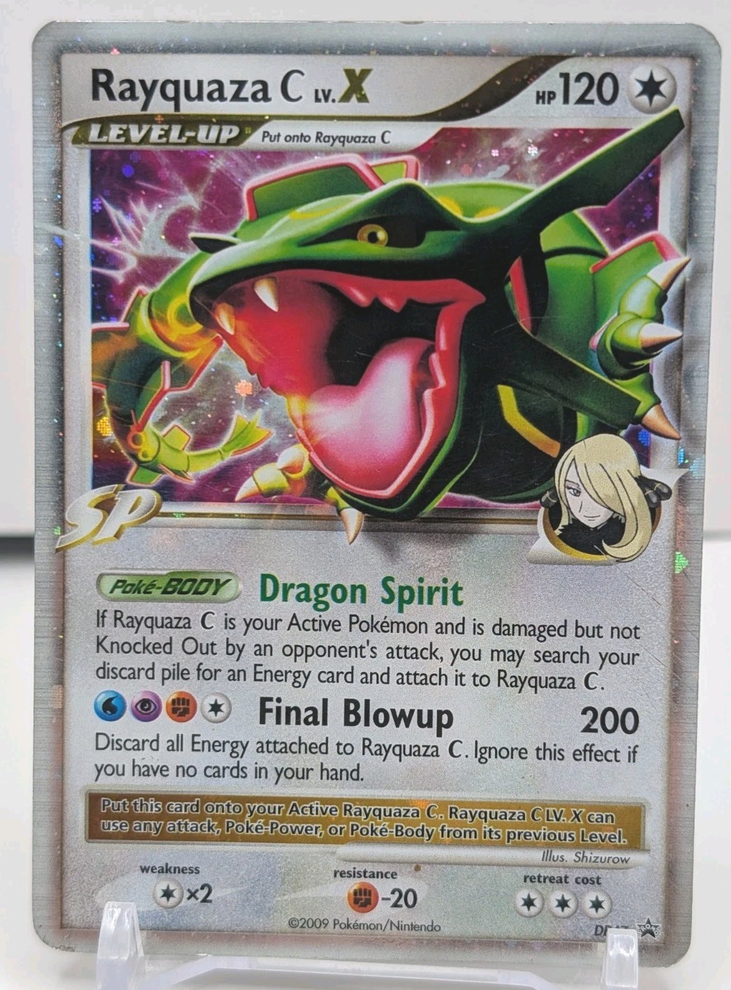 Rayquaza C LV.X DP47 Diamond & Pearl Promo Holo 