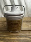 Vintage Gray Crock w/Lid Bail Handle EXCELLENT CONDITION🔥 — photo 2