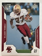 2008 Upper Deck NFL Draft Edition #97 DeJuan Tribble Boston College