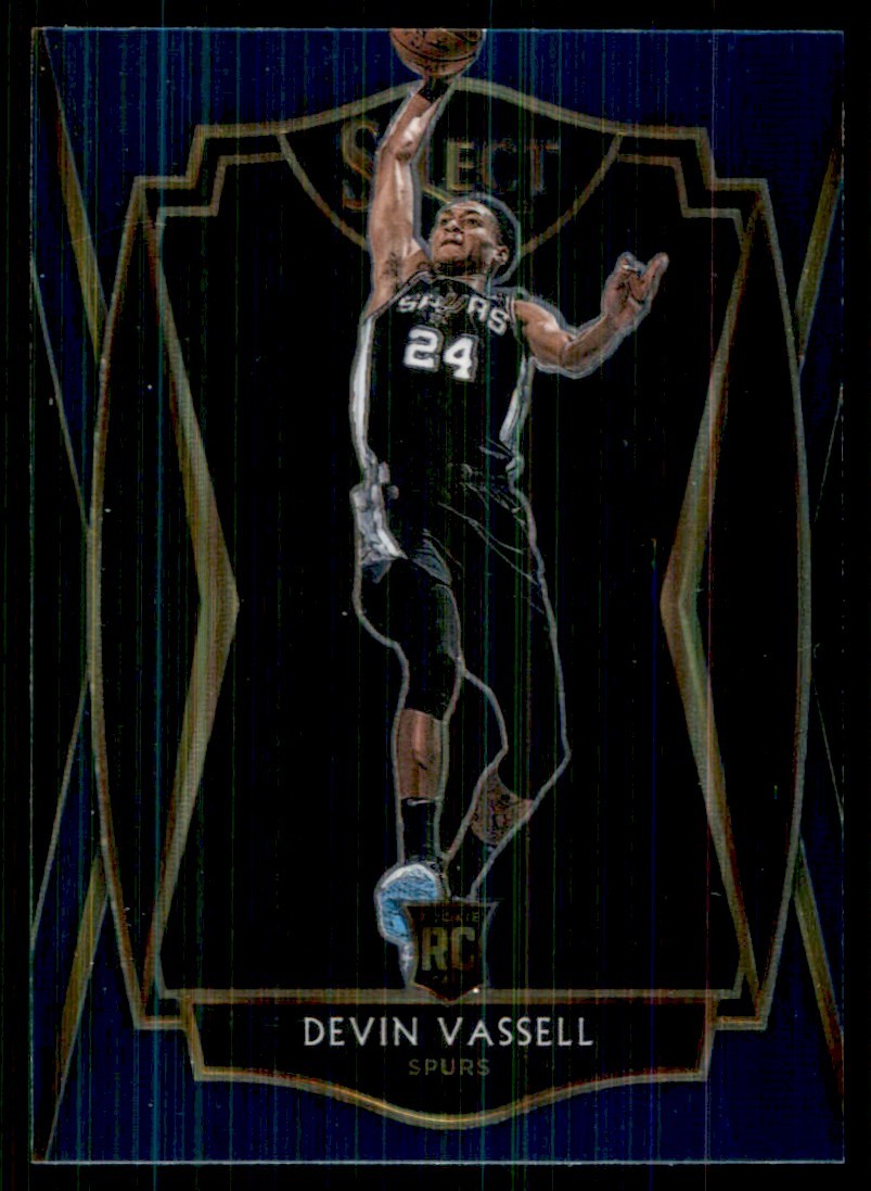 2020-21 Panini Select Devin Vassell RC San Antonio Spurs #179