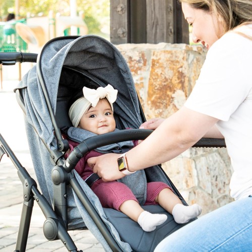 Wiz 2 in 1 Baby Stroller with Bassinet Mode, Convertible Infant Stroller for ... - Picture 7 of 8