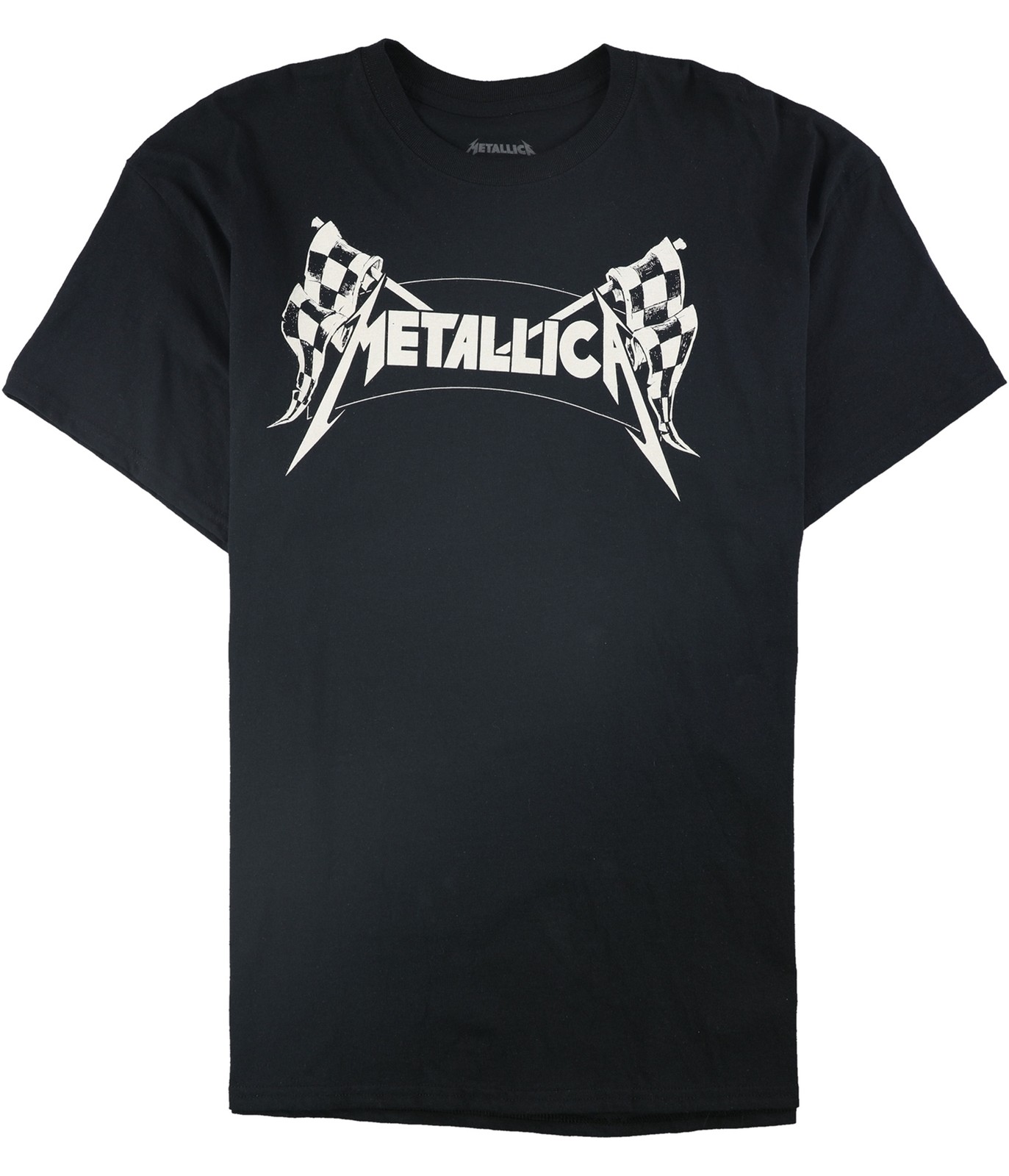 Мужская футболка с изображением флагов Metallica Merch Traffic, черная, M