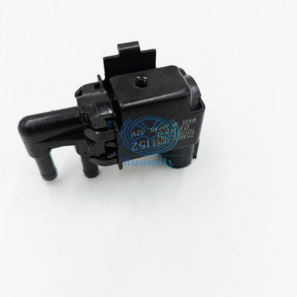 OEM Vapor Canister Purge Solenoid Switching Valve For Toyota 25860-75160 - Image 4 of 4
