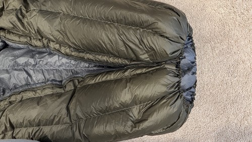 Outdoorsman Outfitters ultralite 20 degree down camping quilt wide long 75" long - Picture 6 of 7