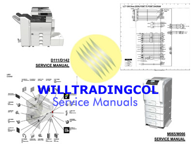 Pantum BP5100 Serie Servicehandbücher und Ersatzteile
