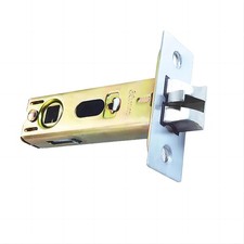 Qrity 60mm Tubular Latch, Forked Mortice Latch, Mute Door Sprung Latch, with ...