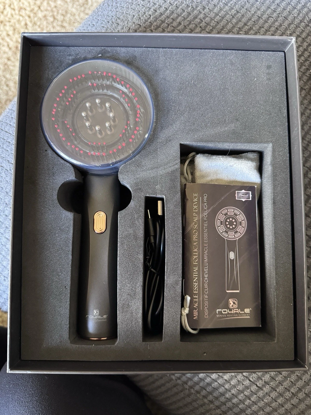Royale Hair + Miracle Essential Follica Pro Scalp Device