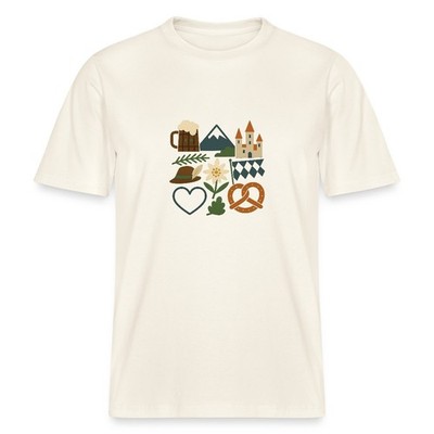 Bayern Volksfest Breze Edelweiß München Stanley/Stella Unisex Bio T-Shirt