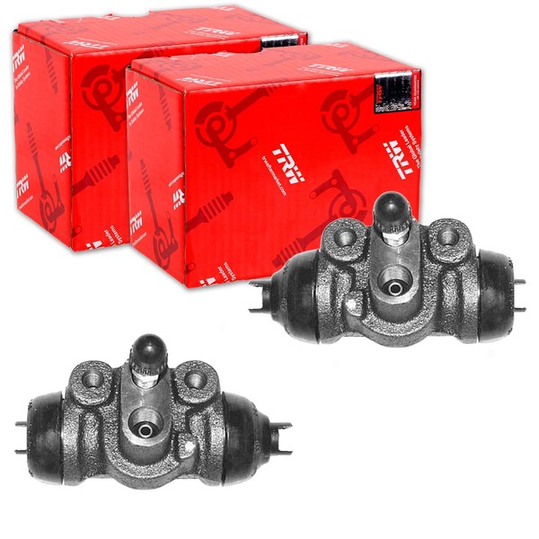 2X TRW Radbremszylinder Passend FüR Mazda 323 626 MX-3 Trommelbremse-image
