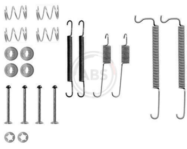 ZubehöRsatz Bremsbacken A.B.S. 0629Q FüR Opel Kadett CC Vectra Ascona T85 J82-image