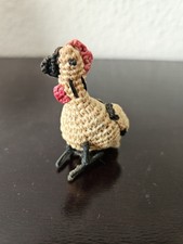 Vintage Amigurumi Chicken, Hen, Rooster