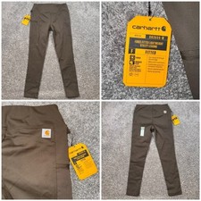 Carhartt FORCE Fitted Lightweight Utility Legging Womens S-Tall 4-6 Olive NEW