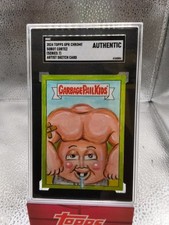Marketplace image: 2024 topps chrome gpk series 7 Sobot Cortez Sketch Card Sgc Authentic 1/1