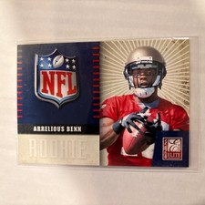 ARRELIOUS BENN 2010 DONRUSS ELITE ROOKIE NFL SHIELD /999 #3 BUCCANEERS 