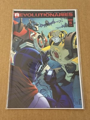 Revolutionaries #5 Cover A Atkins IDW Publishing Comics 2017 NM RARE Comic