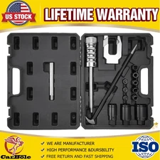 Universal Slide Hammer Diesel Injector Remover U-joint Puller Extractor Tool Set