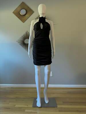 fantasy dresses fairy Tango Mango Chain Link Shark Bite Midi Dress - White/black main image 0